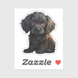 漫画の犬のイラストレーション シール