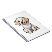 漫画の犬のイラストレーション ノートブック (右側)
