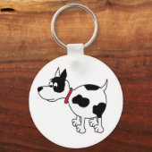 漫画の犬のキーチェーン キーホルダー (正面)