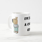 漫画の犬のマグ コーヒーマグカップ (正面左)