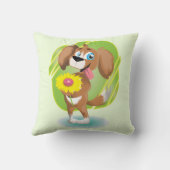 漫画の犬 クッション (裏面)