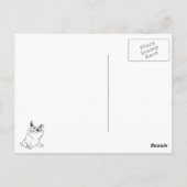 漫画の犬 ポストカード (裏面)