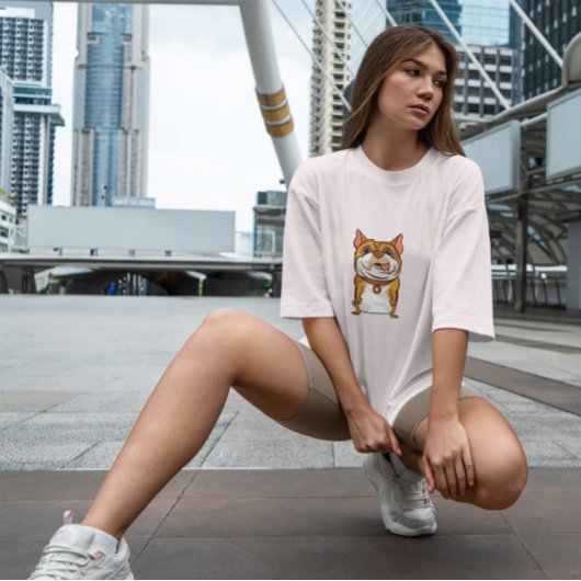 漫画の犬 Tシャツ