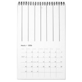 『漫画の猫た結婚ちのゲストブック』 カレンダー (3月 2026)