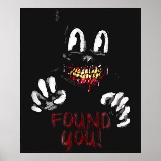 漫画の猫の不気味なホラートリックまたは治療 ポスター (正面)