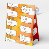 漫画の猫の落書きラインファヴォボックス フェイバーボックス (裏面サイド)