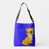 漫画の猫 クロスボディバッグ (裏面)