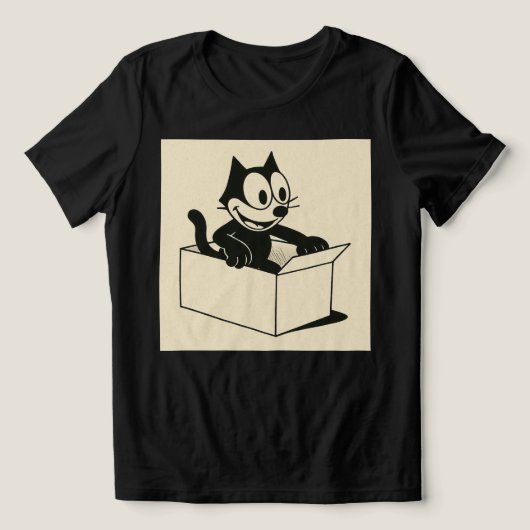 漫画の猫 トライブレンドＴシャツ (デザイン正面)