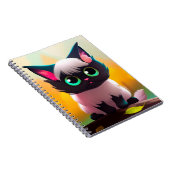 漫画の猫 ノートブック (右側)