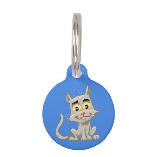 漫画の猫 ペット ネームタグ