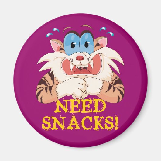 漫画の猫 マグネット (正面)