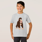 漫画の猿 Tシャツ (正面フル)