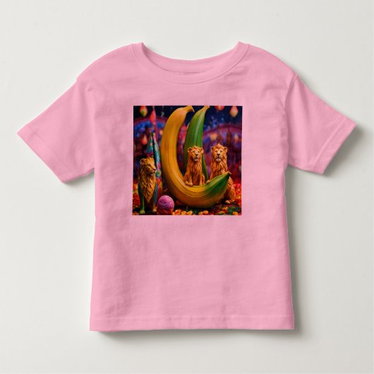 漫画の王衣服の轟音を解く。 トドラーTシャツ (正面)