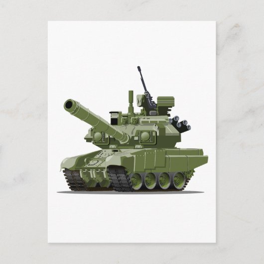 漫画の現代の装甲戦車 ポストカード (正面)