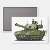 漫画の現代の装甲戦車 マグネット (正面/裏面)