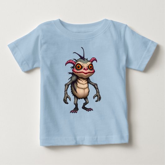 漫画の生き物 ベビーTシャツ (正面)
