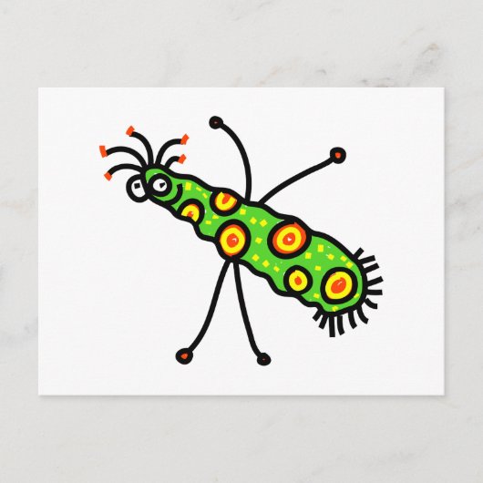 漫画の生殖を貼る ポストカード (正面)