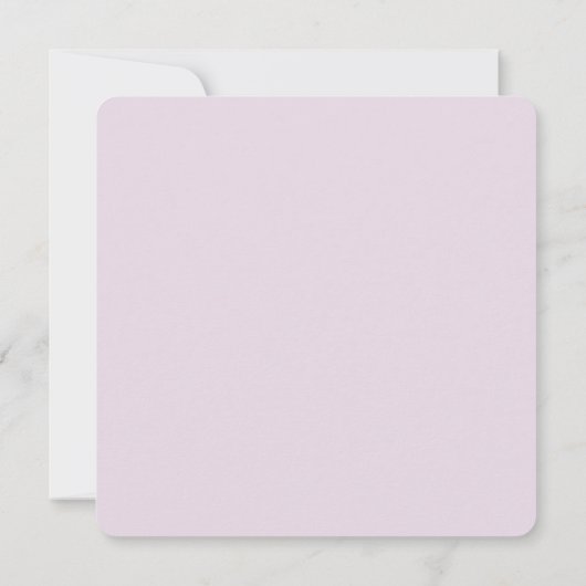 漫画の男の子ハート女の子ラブカップル赤ちゃんシャワー 招待状 (裏面)