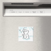 漫画の白くまのベビーは抱擁磁石を必要とします マグネット (インサイチュ (食洗機))