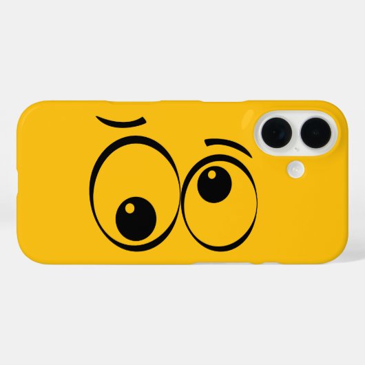 漫画の目のかわいいイラスト Case-Mate iPhoneケース (裏面 (横))