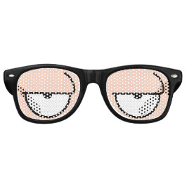 漫画の目スリーピースキンライトサングラス レトロサングラス