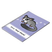 漫画の砂糖のグライダー ノートブック (左側)