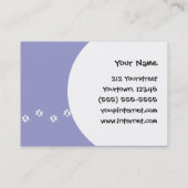 漫画の砂糖のグライダー 名刺 (裏面)