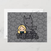 漫画の神話的およびルナキャラクターアート ポストカード (正面/裏面)