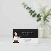 漫画の科学の教師の名刺 名刺 (スタンド正面)