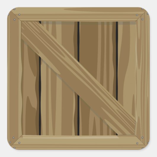 漫画の箱 スクエアシール (正面)