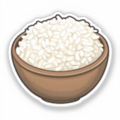 漫画の米 シール (正面)