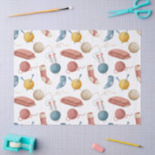 漫画の糸、毛布、ソックスデコパージュ 薄葉紙 (クラフト)