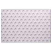 漫画の紫のタコキャラクター微笑 ファブリック (ファットクウォーター)