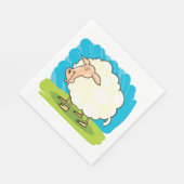 漫画の羊 スタンダードランチョンナプキン (角)