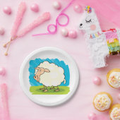 漫画の羊 ペーパープレート (パーティー)
