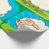 漫画の羊 ラッピングペーパー