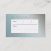 漫画の美容師 予約カード (裏面)