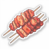 漫画の肉 シール (正面)