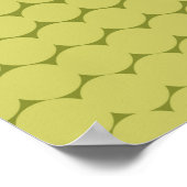 漫画の背景。ハーフトー点々のあるンレトロパターンwi ポスター (角)