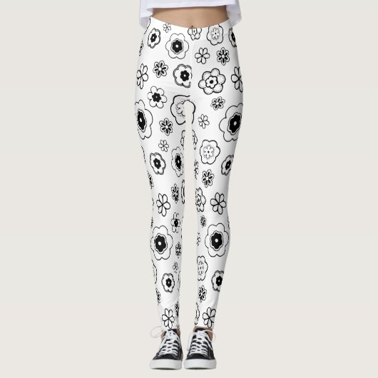 漫画の花のレギンス レギンス (正面)