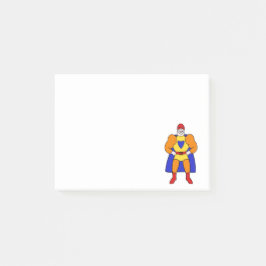 漫画の英雄のキャラクター ポストイット
