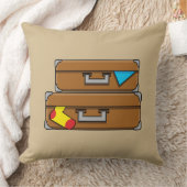 漫画の荷物 クッション (ブランケット)