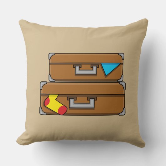 漫画の荷物 クッション (正面)
