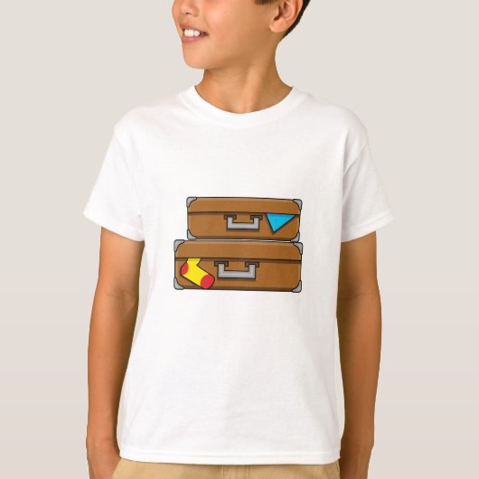 漫画の荷物 Tシャツ (正面)