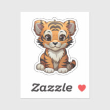 漫画の虎のイラストレーション