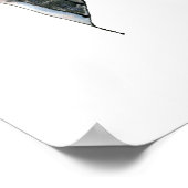 漫画の蝶の魚の子供の壁のアートポスター ポスター (角)