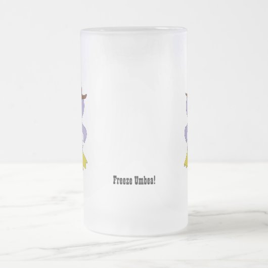 漫画の西部のペンギン フロストグラスビールジョッキ (中央)