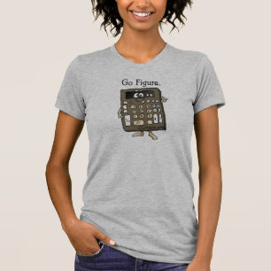 漫画の計算機のTシャツの服装 Tシャツ