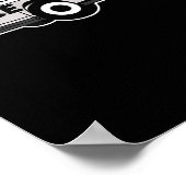 漫画の警察官の車の警官の警察のギフト ポスター (角)