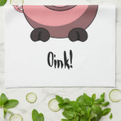 漫画の豚アメリカのMoJoキッチンタオル キッチンタオル (折り畳み)